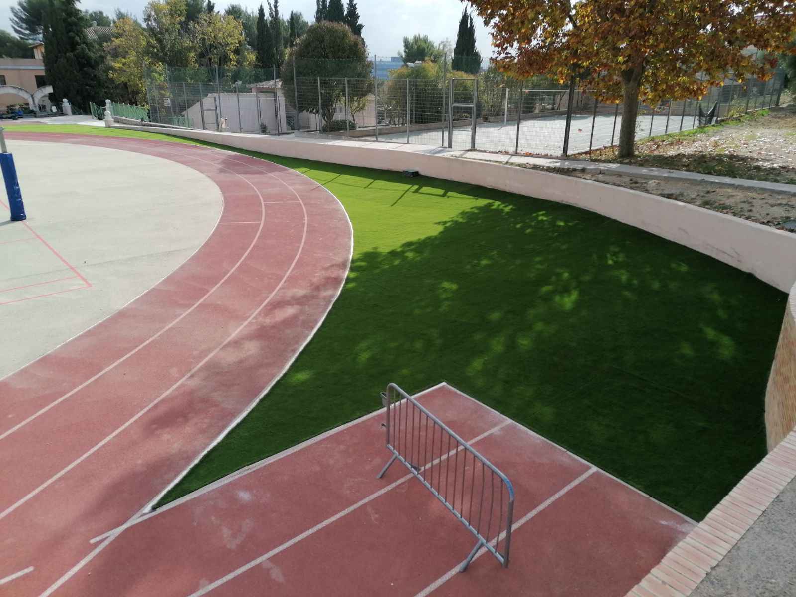 Gazon Synthétique Après